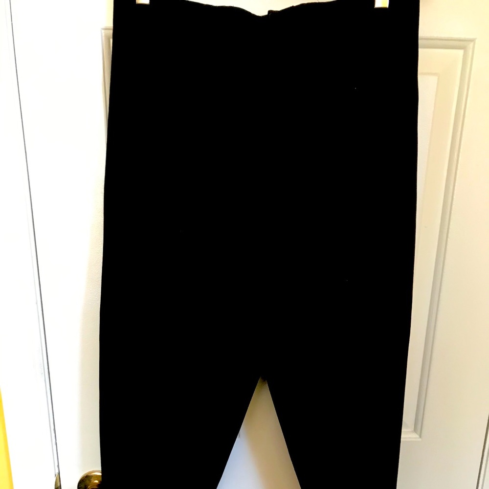 High waisted cigarette pants